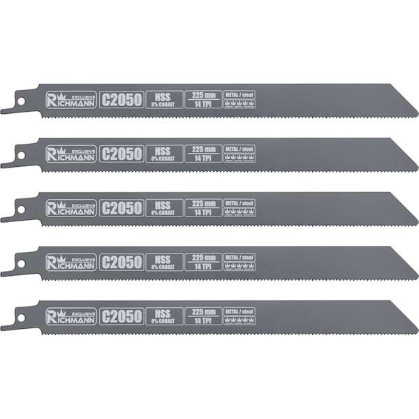 BRZESZCZOT DO LISICY DO METALU HSS-KOBALT 225mm 14 TPI KPL 5szt RICHMANN C2050