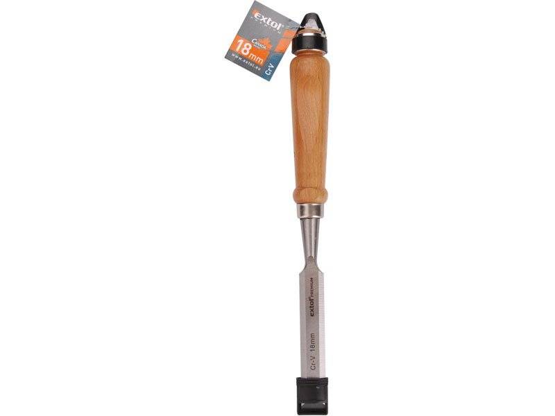 DŁUTO PROFI 25mm  DREWNIANA RĄCZKA