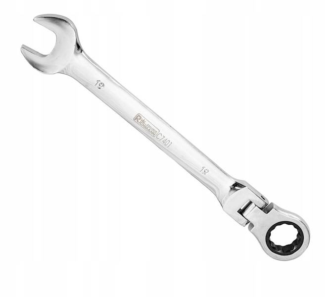 KLUCZE PŁ-OCZKOWE Z GRZECHOTKĄ ŁAMANE 8-19mm RICHMANN 