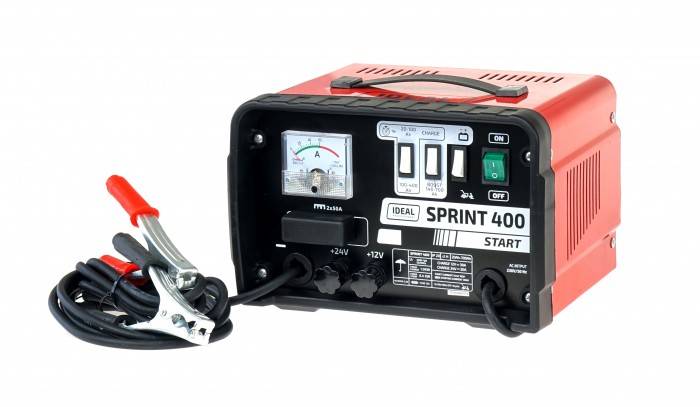 PROSTOWNIK Z ROZRUCHEM "SPRINT 400 START" 12/24V 30A