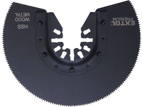 BRZESZCZOT DO URZĄDZENIA WIELOFUNKCYJNEGO METAL/DREWNO 88mm PÓŁOKRĄGŁA " EXTOL PREMIUM " 8803856