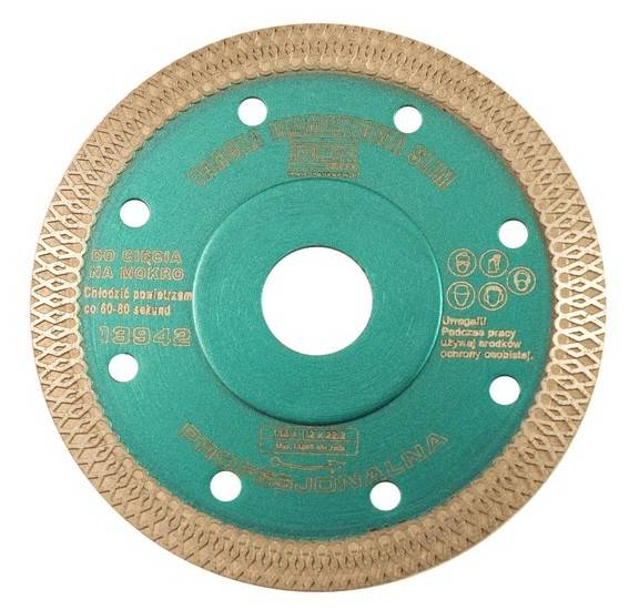 TARCZA DIAMENTOWA " SLIM " 125x1,2 "IRON" 13943