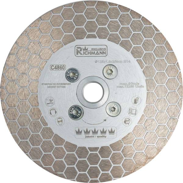TARCZA DIAMENTOWA CIĘCIE+SZLIFOWANIE 125 C4860