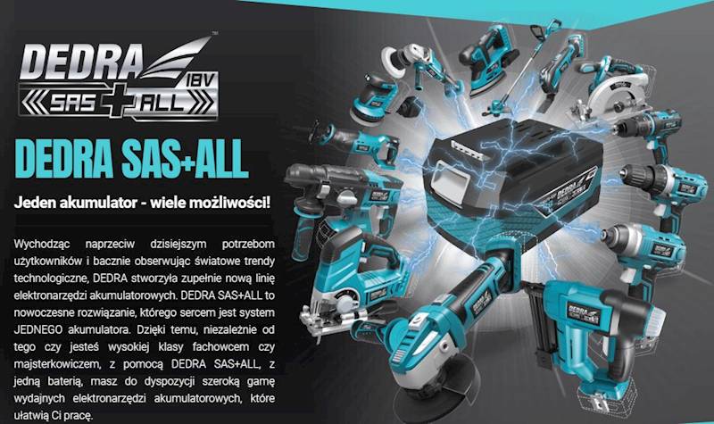 WIERTARKO-WKRĘTARKA 35Nm 18V "SAS+ALL"