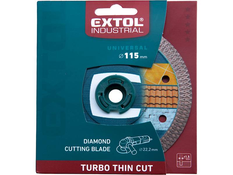 TARCZA DIAMENTOWA "SLIM" 115mm " EXTOL INDUSTRIAL  " 8703041