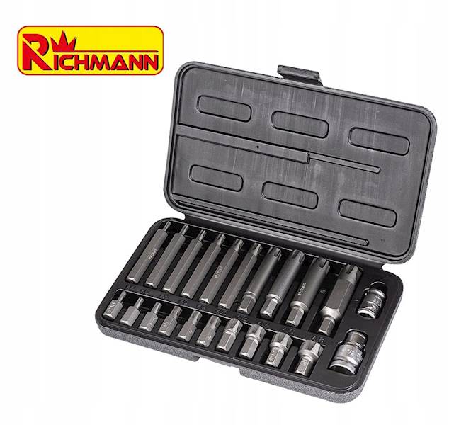 ZESTAW BITÓW RIBE M4-M18 "CORONA" 22 ELE. RICHMANN C6936