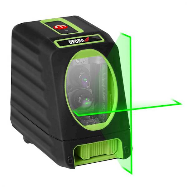 LASER KRZYŻOWY ZIELONY DO 30m