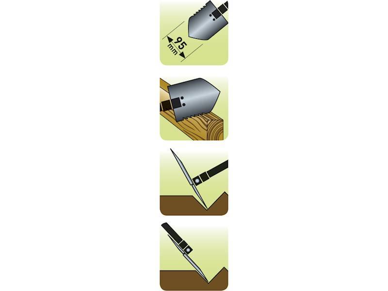SAPERKA SKŁADANA 420/95mm " EXTOL " 8877030