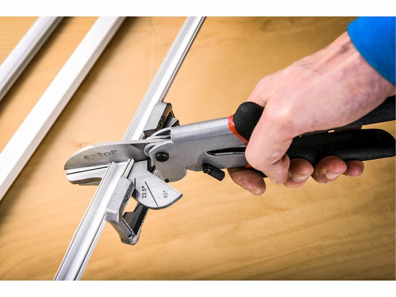 NOŻYCE KĄTOWE DO LISTEW I PROFILI 240mm " EXTOL PREMIUM " 8831190
