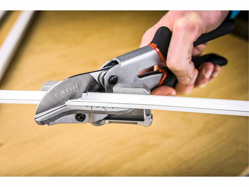 NOŻYCE KĄTOWE DO LISTEW I PROFILI 240mm " EXTOL PREMIUM " 8831190