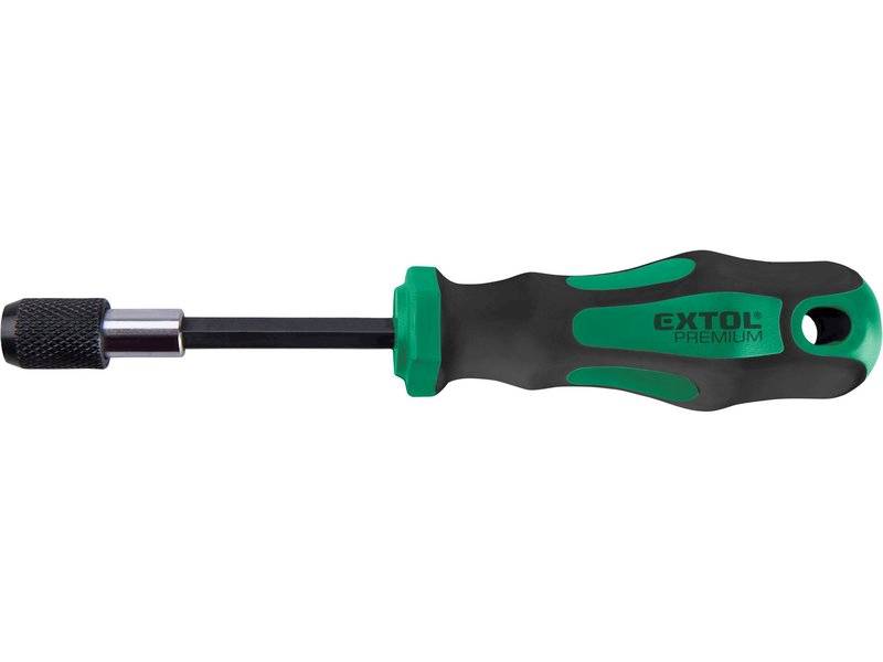 WKRĘTAK DO BITÓW 1/4" Z BLOKADĄ " EXTOL PREMIUM " 8819219