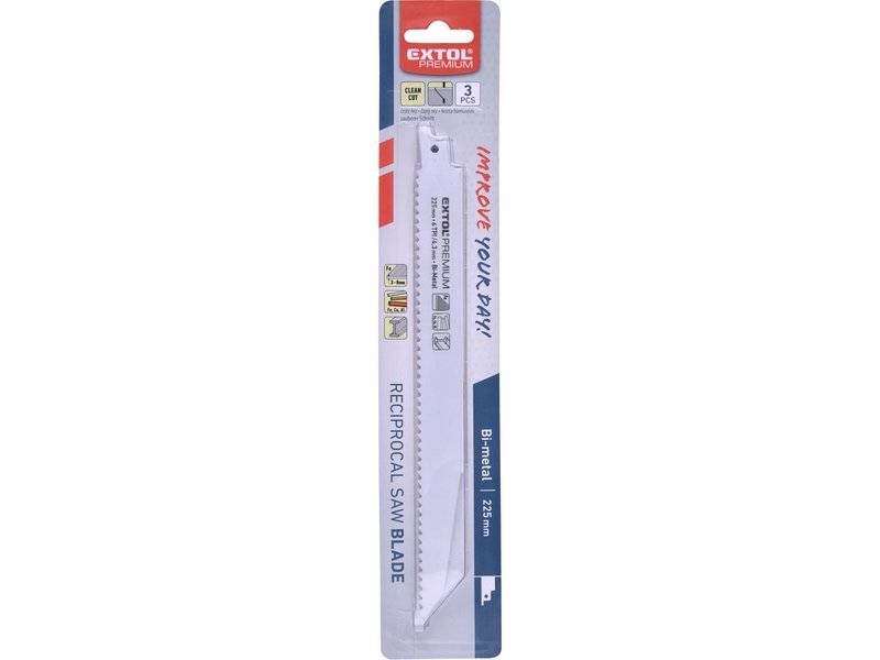 BRZESZCZOTY DO LISICY BI-METAL DREWNO / METAL 225mm 3szt. 8806202