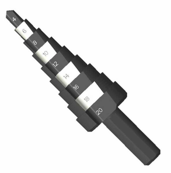 WIERTŁO STOPNIOWE 4-39mm RICHMANN C9263