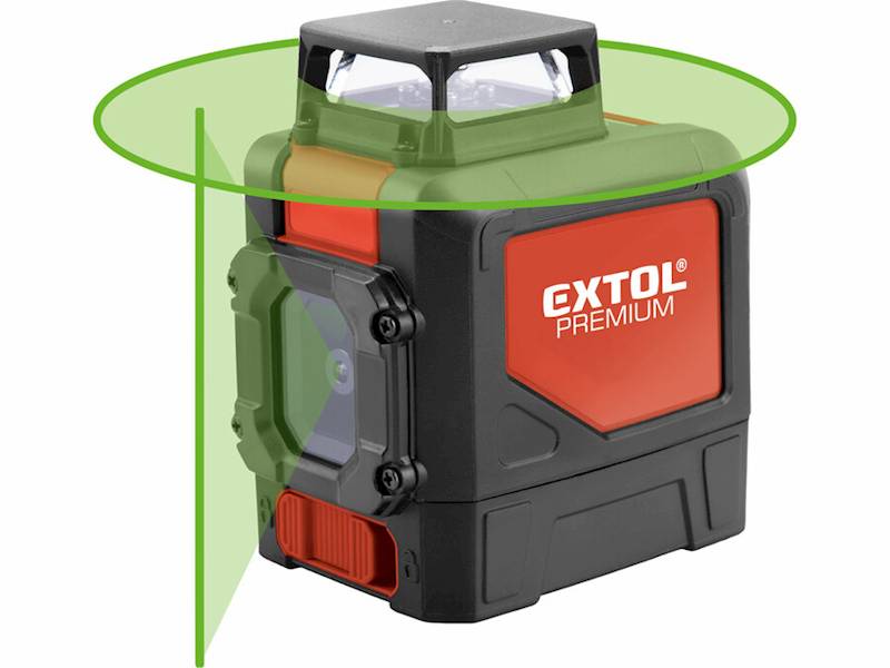 LASER SAMOPOZIOMUJACY ZIELONY 1D 360* " EXTOL " 8823307