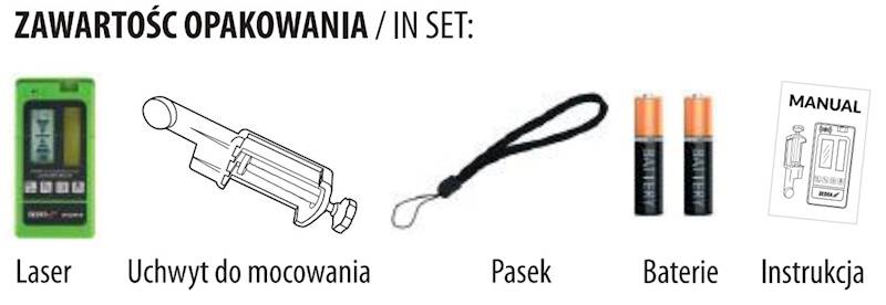 DETEKTOR WIĄZKI LASEROWEJ " DEDRA "