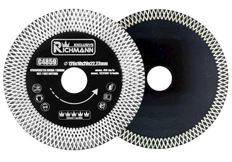 TARCZA DIAMENTOWA "SLIM" CIĘCIE+SZLIFOWANIE KRAWĘDZI 125mm  "CORONA" C4859