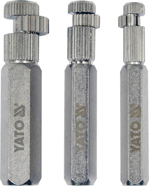 ZESTAW DO WYKRĘCANIA NYPLI 3/8" 1/2" 3/4 "YATO"