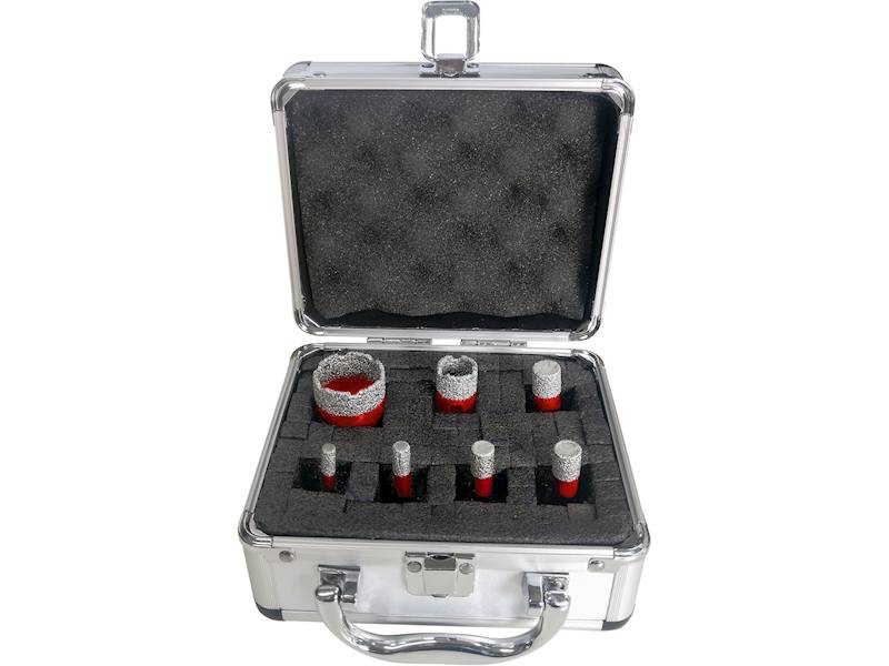 ZESTWA KORONEK DIAMENTOWYCH M14 4szt.(6,8,10,12,14,20,35mm) " EXTOL " 8802991