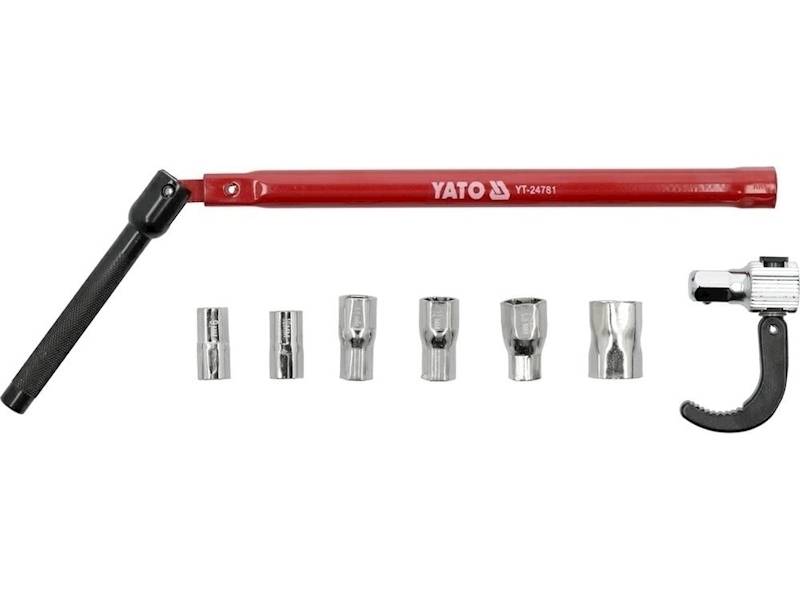 KLUCZ ŁAMANY DO INSTALACJI ARMATURY 8W1 "YATO"