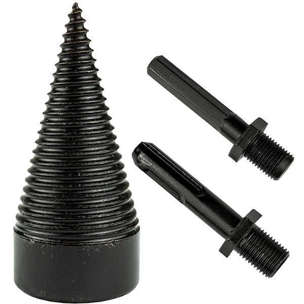 ŚWIDER DO ROZŁUPYWANIA DREWNA 50mm+ADAPTERY HEX I SDS RICHMANN C9279