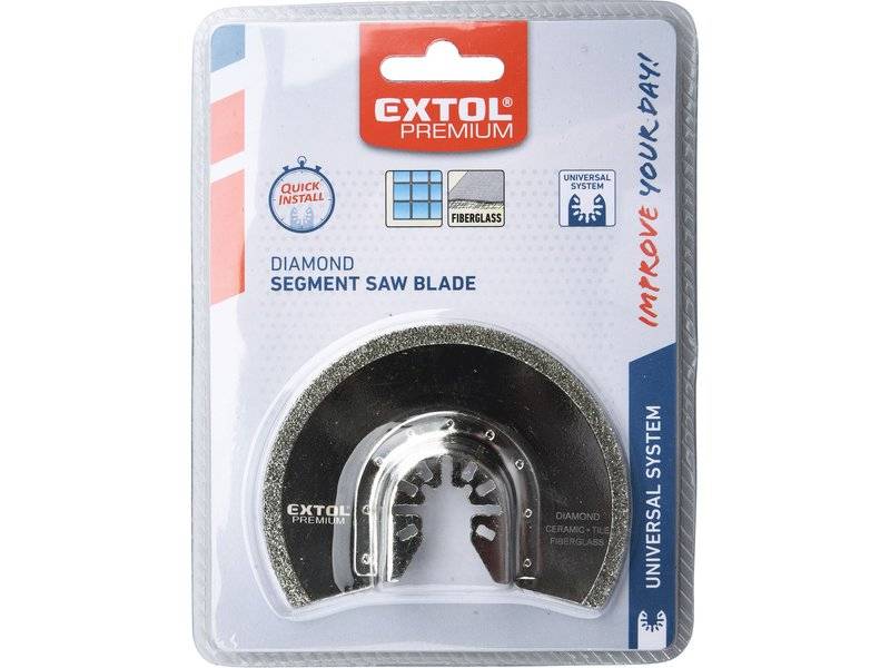 BRZESZCZOT DO URZĄDZENIA WIELOFUNKCYJNEGO DIAMENTOWA 88mm PÓŁOKRĄGŁA " EXTOL " 8803863
