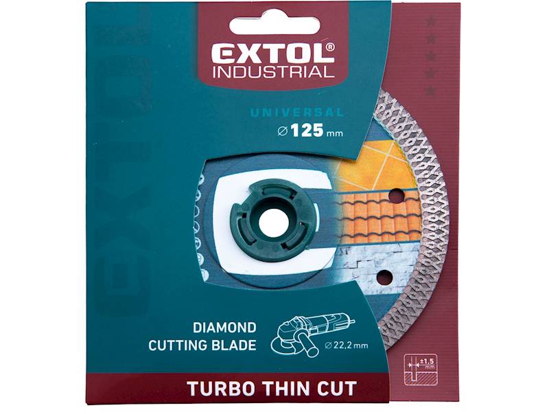 TARCZA DIAMENTOWA "SLIM" 125mm " EXTOL INDUSTRIAL " 8703042