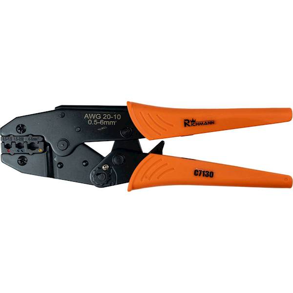 SZCZYPCE DO ZACISKANIA KOŃCÓWEK IZOLOWANYCH 0,5-6 MM2 AWG20-10 C7130