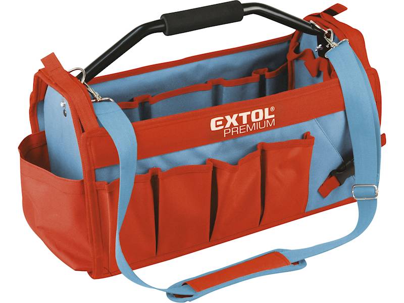 TORBA OTWARTA Z METALOWYM UCHWYTEM " EXTOL PREMIUM " 8858022