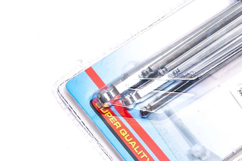 KLUCZE IMBUSOWE CALOWE EXTRA DŁUGIE 1/16"-3/8" 9EL. C6617