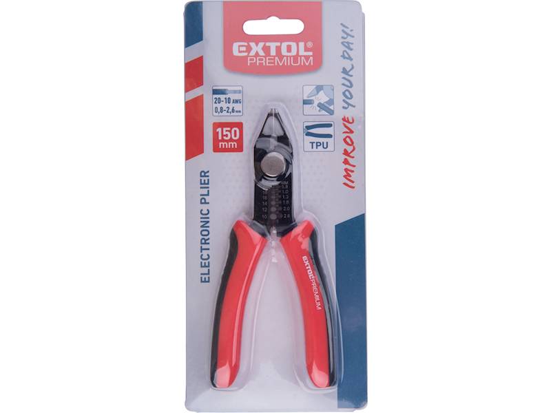 SZCZYPCE ELEKTROTECHNICZNE MINI BOCZNE I IZOLACJI 150mm " EXTOL " 8831111
