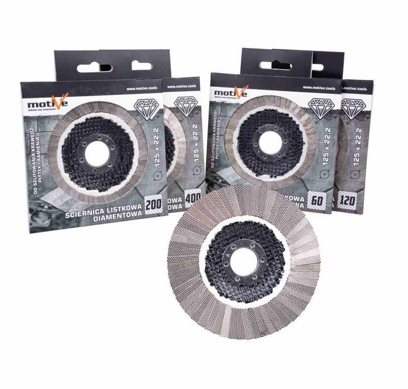 ŚCIERNICA LISTKOWA DIAMENTOWA 125mm GR 120 " PRO " WT642