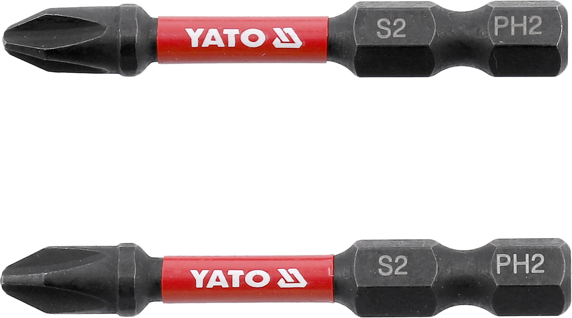 BITY UDAROWE 1/4"X50 MM PH2 2 SZT " YATO "