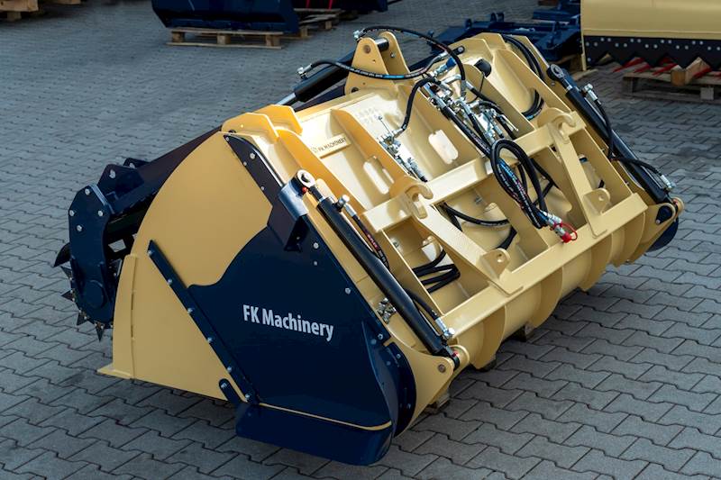 Szufla ślimakowa do zadawania paszy z frezem 2.0m