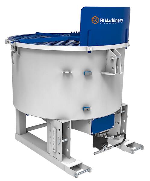 Betoniarka mieszalnik 600L napęd hydrauliczny