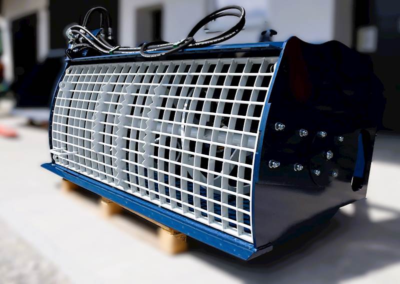 Szufla z mieszalnikiem do betonu 2m