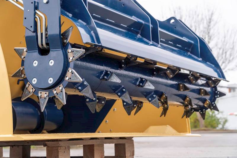 Szufla ślimakowa do zadawania paszy z frezem 2.0m