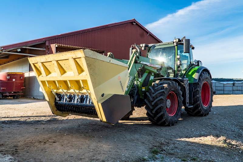 Szufla do siekania rozdrabniania buraków 2.1m