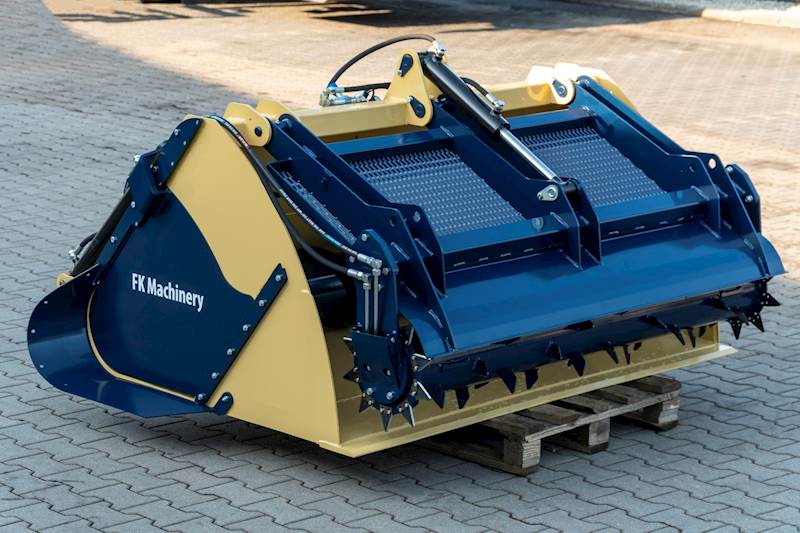 Szufla ślimakowa do zadawania paszy z frezem 2.0m