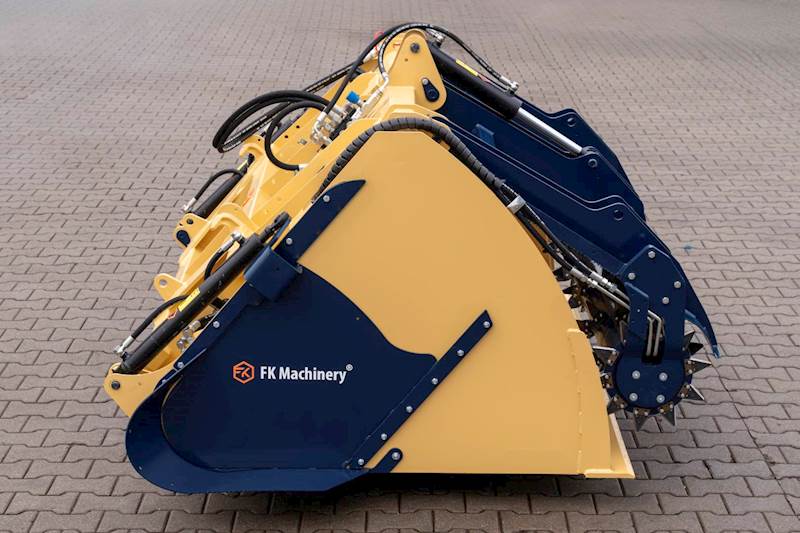 Szufla ślimakowa do zadawania paszy z frezem 1.6m