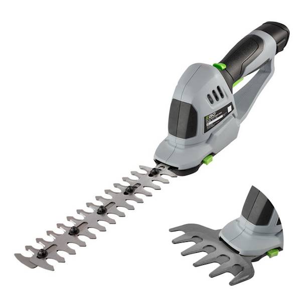 Nożyce akumulatorowe EGO 2w1 do krzewów i trawy