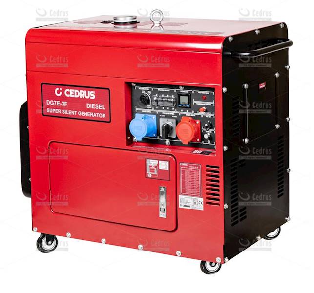 Agregat prądotwórczy Cedrus 7.1 kW KD195FC Diesel