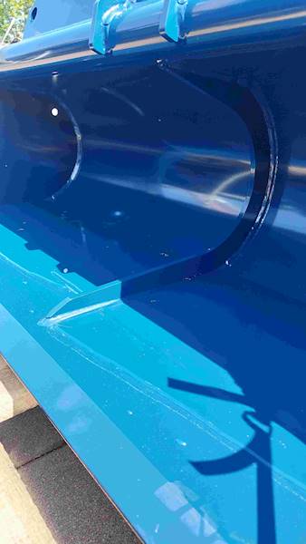 Łyżka skarpowa hydrauliczna 1500mm 5-6T Kubota U48