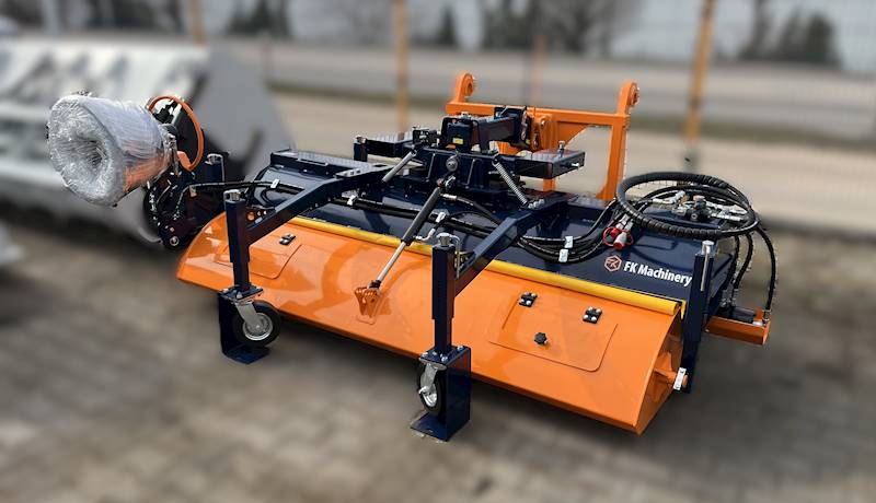 Zamiatarka szczotkowa 2,3m TANK BRUSH