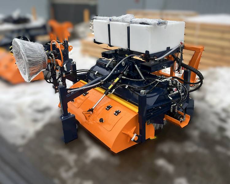 Zamiatarka szczotkowa 1,2m MINI TANK BRUSH HYDRO