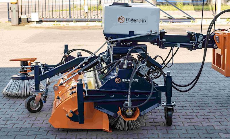 Zamiatarka szczotkowa 1,8m TANK BRUSH HYDRO