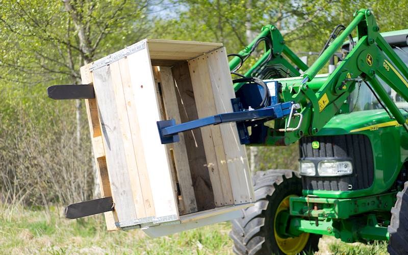 Widły do palet obrotowe/obrotnica 1600kg EURO