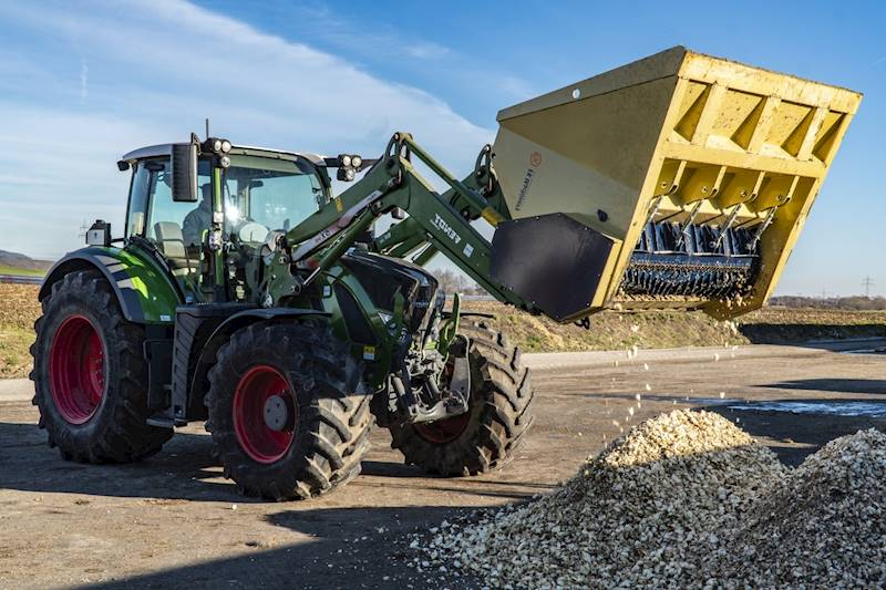 Szufla do siekania rozdrabniania buraków 2.4m