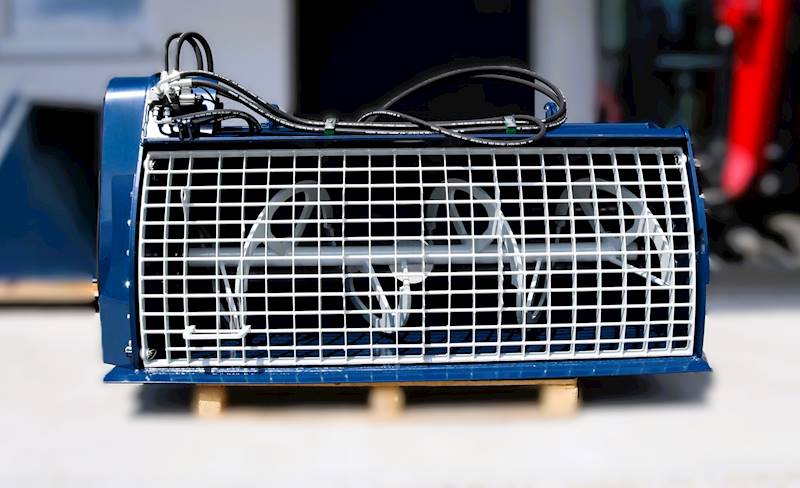 Szufla z mieszalnikiem do betonu 1,7m