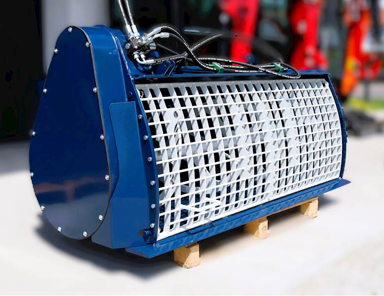 Szufla z mieszalnikiem do betonu 1,7m