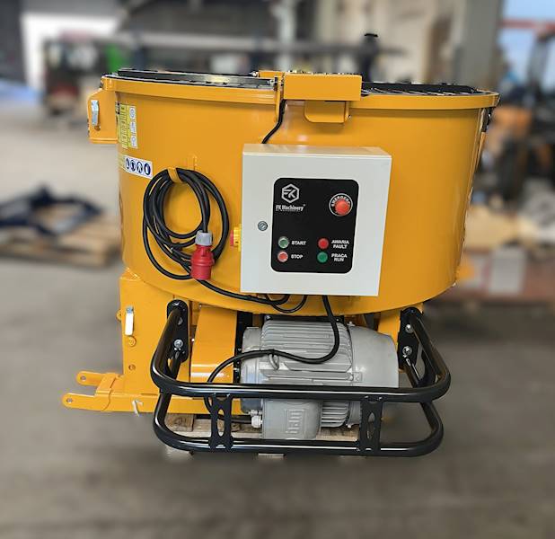 Betoniarka mieszalnik 800L napęd elektryczny 15kW